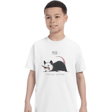 Load image into Gallery viewer, Shirts T-Shirts, Youth / XL / White Mood Possum