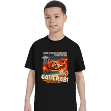 Load image into Gallery viewer, Secret_Shirts T-Shirts, Youth / XS / Black Cat Crab!