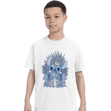 Load image into Gallery viewer, Shirts T-Shirts, Youth / XL / White The Throne