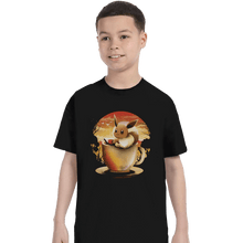 Load image into Gallery viewer, Shirts T-Shirts, Youth / XS / Black Eevee Tea