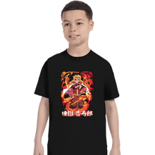 Load image into Gallery viewer, Shirts T-Shirts, Youth / XS / Black The Fire