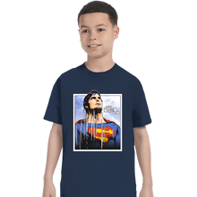 Load image into Gallery viewer, Shirts T-Shirts, Youth / XS / Navy Look Up