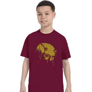 Daily_Deal_Shirts T-Shirts, Youth / XS / Maroon DevilMask