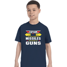 Load image into Gallery viewer, Shirts T-Shirts, Youth / XS / Navy Switching To Guns
