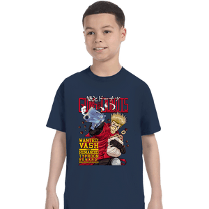 Daily_Deal_Shirts T-Shirts, Youth / XS / Navy Guns And Donuts