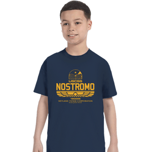 Daily_Deal_Shirts T-Shirts, Youth / XS / Navy USCSS  Nostromo