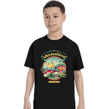 Load image into Gallery viewer, Secret_Shirts T-Shirts, Youth / XS / Black Wonderland Dreamer
