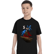 Load image into Gallery viewer, Daily_Deal_Shirts T-Shirts, Youth / XS / Black The Rabbit King