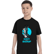 Load image into Gallery viewer, Secret_Shirts T-Shirts, Youth / XS / Black Queen VS  Bishop