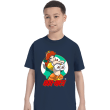 Load image into Gallery viewer, Secret_Shirts T-Shirts, Youth / XS / Navy Daisy Boos