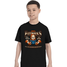 Load image into Gallery viewer, Daily_Deal_Shirts T-Shirts, Youth / XS / Black Chucky's Fitness