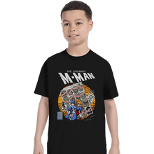 Load image into Gallery viewer, Shirts T-Shirts, Youth / XS / Black The Uncanny M-Man
