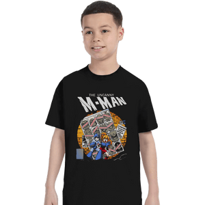 Shirts T-Shirts, Youth / XS / Black The Uncanny M-Man