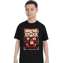 Load image into Gallery viewer, Secret_Shirts T-Shirts, Youth / XS / Black Wayne Stock