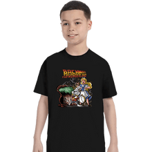 Load image into Gallery viewer, Daily_Deal_Shirts T-Shirts, Youth / XS / Black Back To The Wonderland