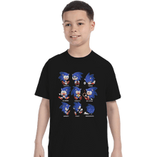 Load image into Gallery viewer, Shirts T-Shirts, Youth / XL / Black Hedgehog