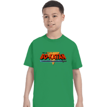 Load image into Gallery viewer, Secret_Shirts T-Shirts, Youth / XS / Irish Green Legend Of Bo-Katan