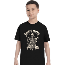 Load image into Gallery viewer, Daily_Deal_Shirts T-Shirts, Youth / XS / Black Can't Move