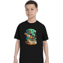 Load image into Gallery viewer, Daily_Deal_Shirts T-Shirts, Youth / XS / Black It's Always Tea Time