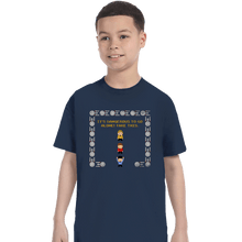 Load image into Gallery viewer, Secret_Shirts T-Shirts, Youth / XS / Navy Redshirt Zelda!