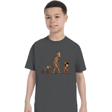 Load image into Gallery viewer, Shirts T-Shirts, Youth / XS / Charcoal Galactic Evolution
