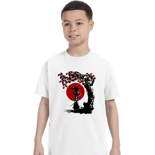 Load image into Gallery viewer, Shirts T-Shirts, Youth / XS / White Afro Under The Sun