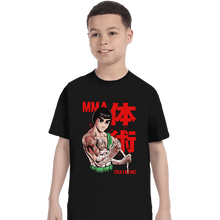 Load image into Gallery viewer, Secret_Shirts T-Shirts, Youth / XS / Black Rock Lee