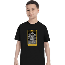 Load image into Gallery viewer, Shirts T-Shirts, Youth / XS / Black Tarot The Hanged Man