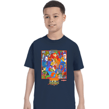 Load image into Gallery viewer, Secret_Shirts T-Shirts, Youth / XS / Navy Clash Of Eternia