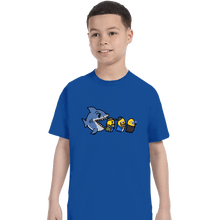Load image into Gallery viewer, Daily_Deal_Shirts T-Shirts, Youth / XS / Royal Blue Jawsman

