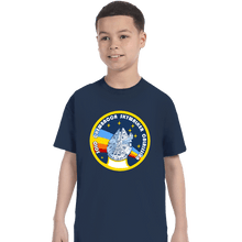 Load image into Gallery viewer, Shirts T-Shirts, Youth / XS / Navy Millenium Flight Program