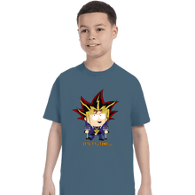 Load image into Gallery viewer, Daily_Deal_Shirts T-Shirts, Youth / XS / Indigo Blue Duel Time