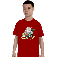 Load image into Gallery viewer, Daily_Deal_Shirts T-Shirts, Youth / XS / Red Christmas Of Heroes