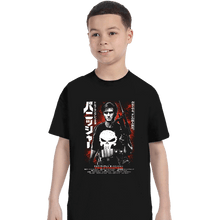 Load image into Gallery viewer, Shirts T-Shirts, Youth / XS / Black The Punisher