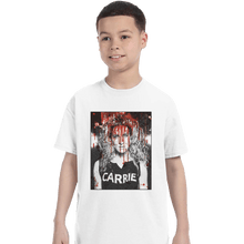 Load image into Gallery viewer, Shirts T-Shirts, Youth / XL / White Carrie