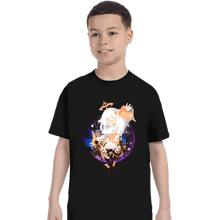 Load image into Gallery viewer, Shirts T-Shirts, Youth / XS / Black Cute Companion Paimon