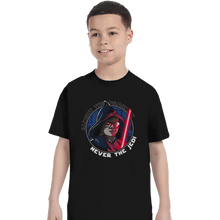 Load image into Gallery viewer, Daily_Deal_Shirts T-Shirts, Youth / XS / Black Never The Jedi