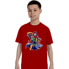 Load image into Gallery viewer, Last_Chance_Shirts T-Shirts, Youth / XS / Red Full Armor Hunter