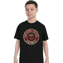 Load image into Gallery viewer, Daily_Deal_Shirts T-Shirts, Youth / XS / Black Emotional Support Animal
