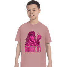 Load image into Gallery viewer, Daily_Deal_Shirts T-Shirts, Youth / XS / Pink Charge It!