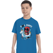 Load image into Gallery viewer, Shirts T-Shirts, Youth / XS / Sapphire Pool Party
