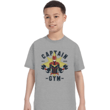 Load image into Gallery viewer, Shirts T-Shirts, Youth / XL / Sports Grey Captain Gym