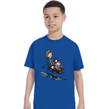 Load image into Gallery viewer, Shirts T-Shirts, Youth / XS / Royal Blue Pretty Dang Good Babysitter