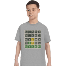 Load image into Gallery viewer, Daily_Deal_Shirts T-Shirts, Youth / XS / Sports Grey Science Wordle