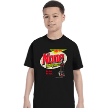 Load image into Gallery viewer, Secret_Shirts T-Shirts, Youth / XS / Black None Shall Pass