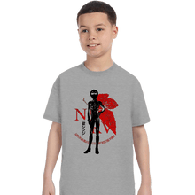 Load image into Gallery viewer, Shirts T-Shirts, Youth / XS / Sports Grey Crimson Pilot