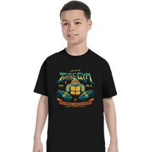 Load image into Gallery viewer, Daily_Deal_Shirts T-Shirts, Youth / XS / Black Mikey's Turtle Gym