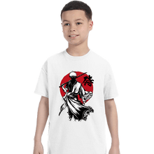 Load image into Gallery viewer, Daily_Deal_Shirts T-Shirts, Youth / XS / White Gintoki Sumi-e