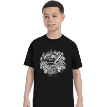 Load image into Gallery viewer, Secret_Shirts T-Shirts, Youth / XS / Black Endure - Survive