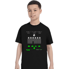Load image into Gallery viewer, Daily_Deal_Shirts T-Shirts, Youth / XS / Black Star Invaders
